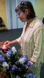 Lighting the Chalice